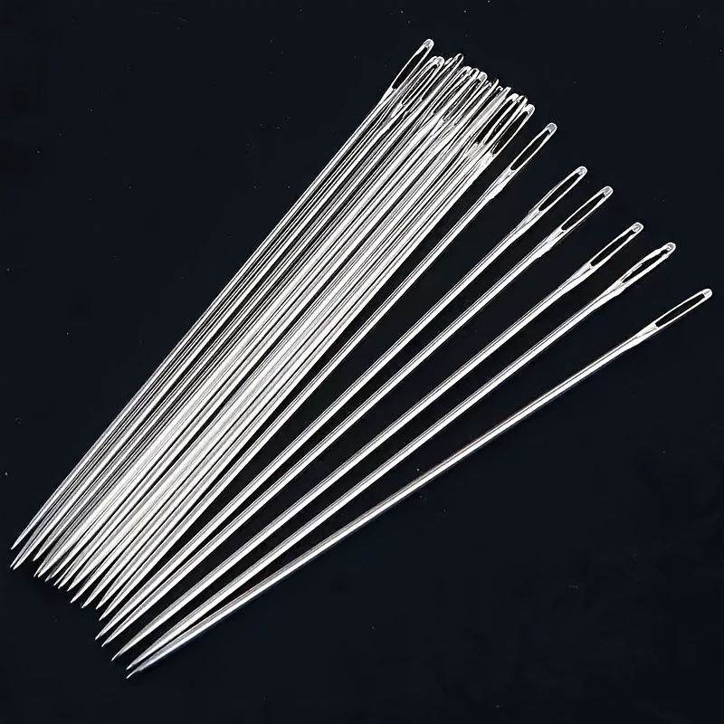 Large Eye Needles for Hand Sewing, 50 Pack,assorted Sizes, Sewing  Needles,needles, Needles for Sewing,needles for Hand Sewing,big Eye Needle  