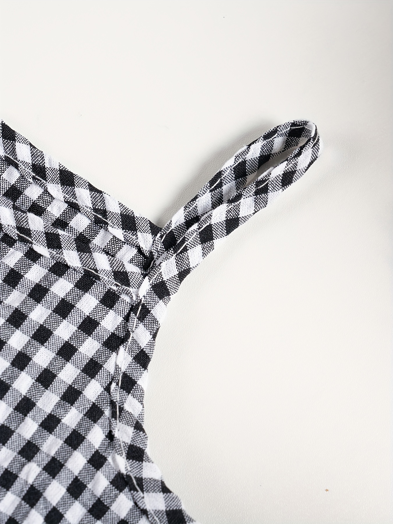 Baby Girls Casual Checkerboard Sleeveless Knit Onesie Clothes - Temu Austria
