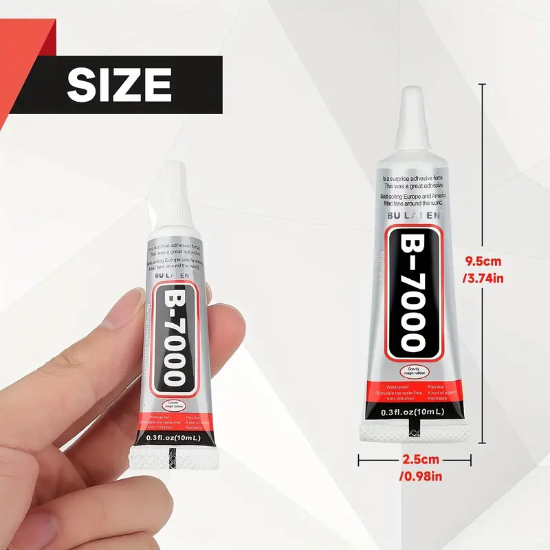 B-7000 Glue for Bonding Mobile Phone, 10ml Super Adhesive Clear