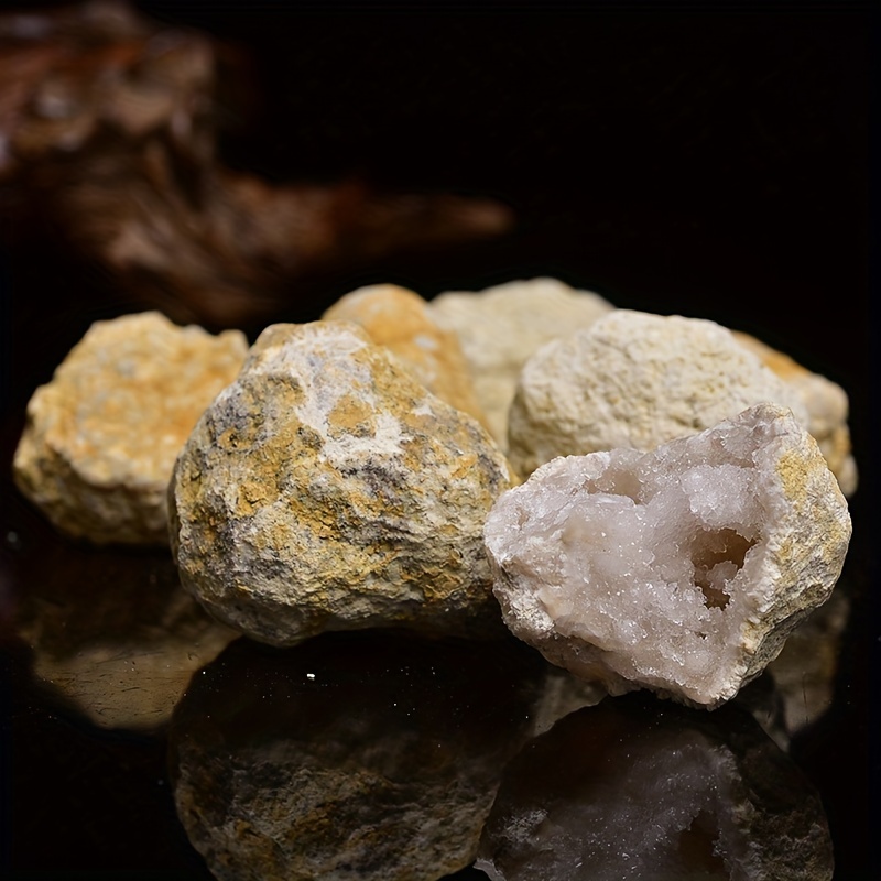 1pc Cassez vos propres géodes Naturel Agate Geode Pierre - Temu Belgium