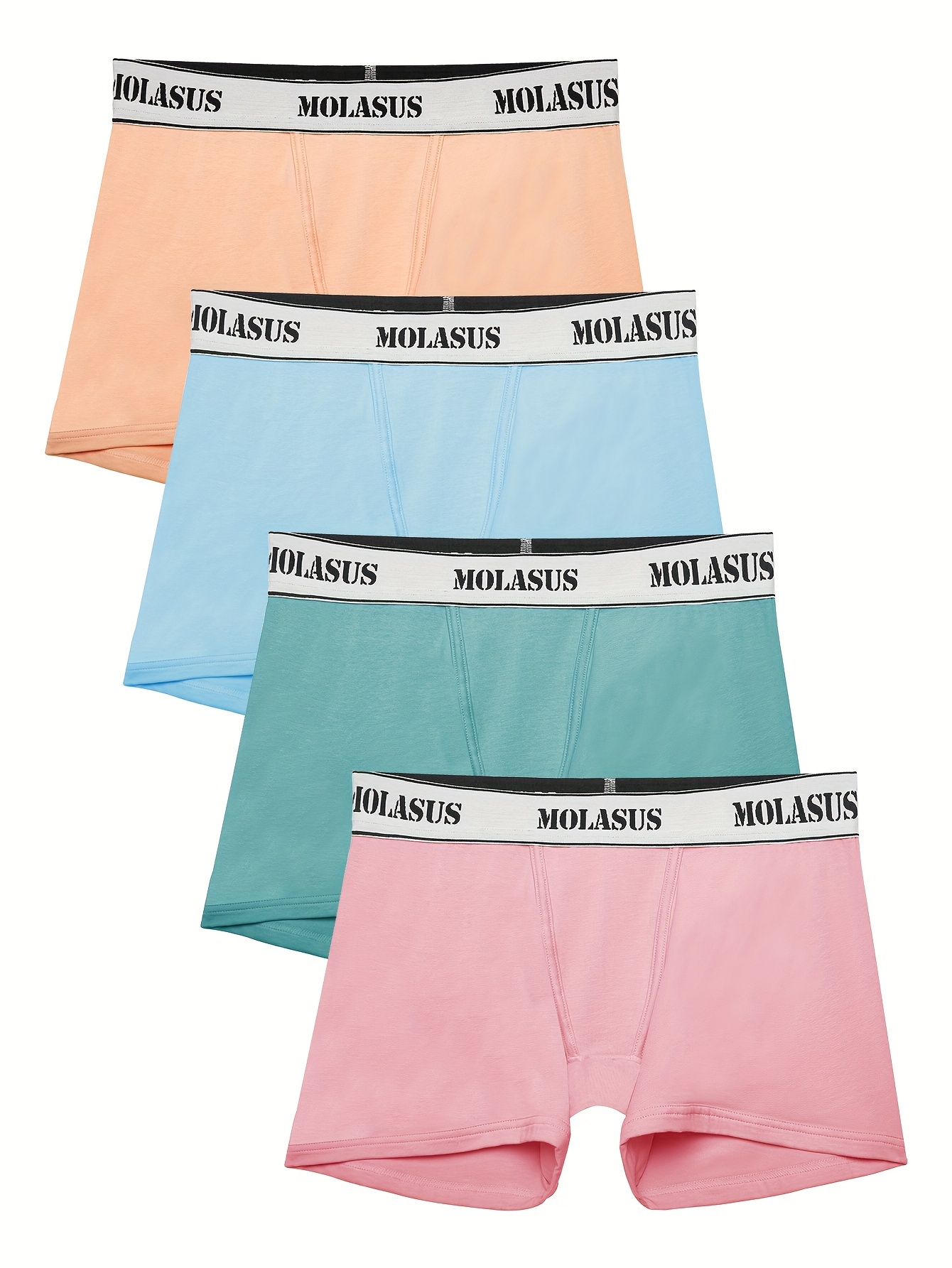 womens flat corner cotton underpants 4pcs