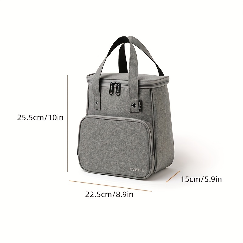 Insulated Lunch Bag With Large Capacity And Various Styles For Teenagers  And Workers - Portable And Easy To Clean - Perfect For School, Classroom,  Canteen, And Backpacking - Temu