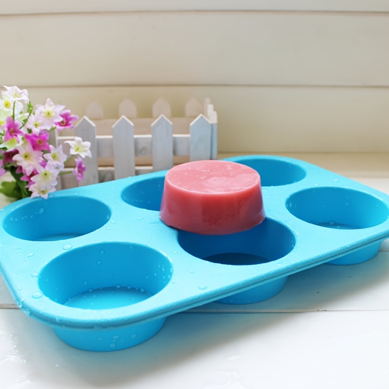 Silicone Cake Molds, 12-Cavity Flower Shapes Non-Stick Kitchen Baking Pans  Ice Cube Trays for Making Candy Chocolate Muffin Cup