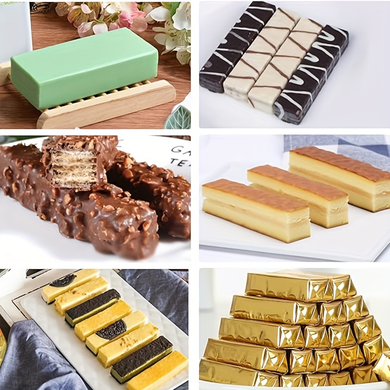 8 cavity Silicone Rectangular Cake And Chocolate Mold For - Temu