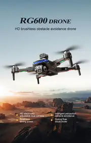rg600 pro electronically controlled dual camera high definition aerial photography folding drone optical flow positioning intelligent obstacle avoidance face and gesture photo recognition details 0