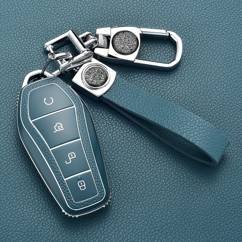 Étui à clé de voiture pour BYD Tang EVfemale, coque de protection complète,  accessoires auto, Han EV Yuan ATTO 3 Song PLUS Pro MAX DMI Qin