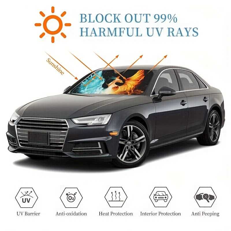 Auto-Sonnenblende Für A8L D4 2018-2023 Auto Atmungsaktive Sonnenblende  Schutz Privatsphäre Sonnenschutz Autoteile Verdunkelungsvorhang (Color :  Triangular Window) : : Auto & Motorrad