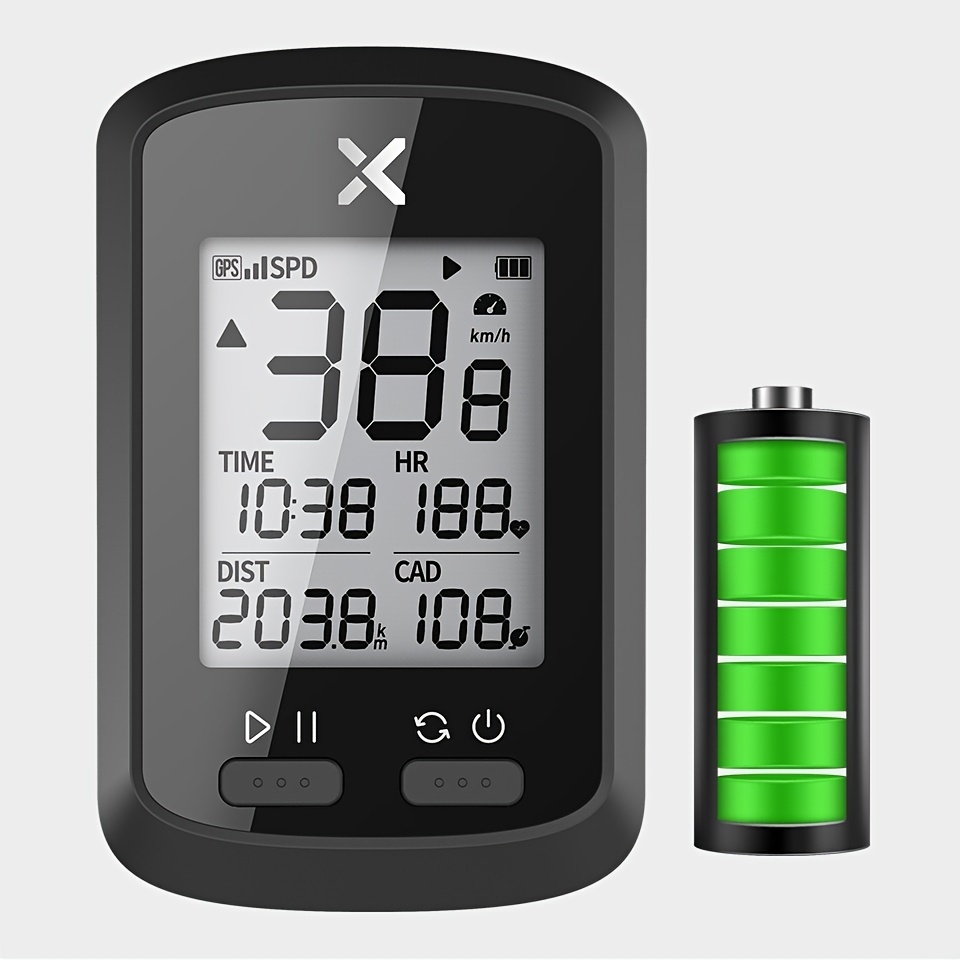 Ciclocomputador G+ GPS inalámbrico Velocímetro Impermeable Bicicleta de  carretera MTB XOSS Speedometer