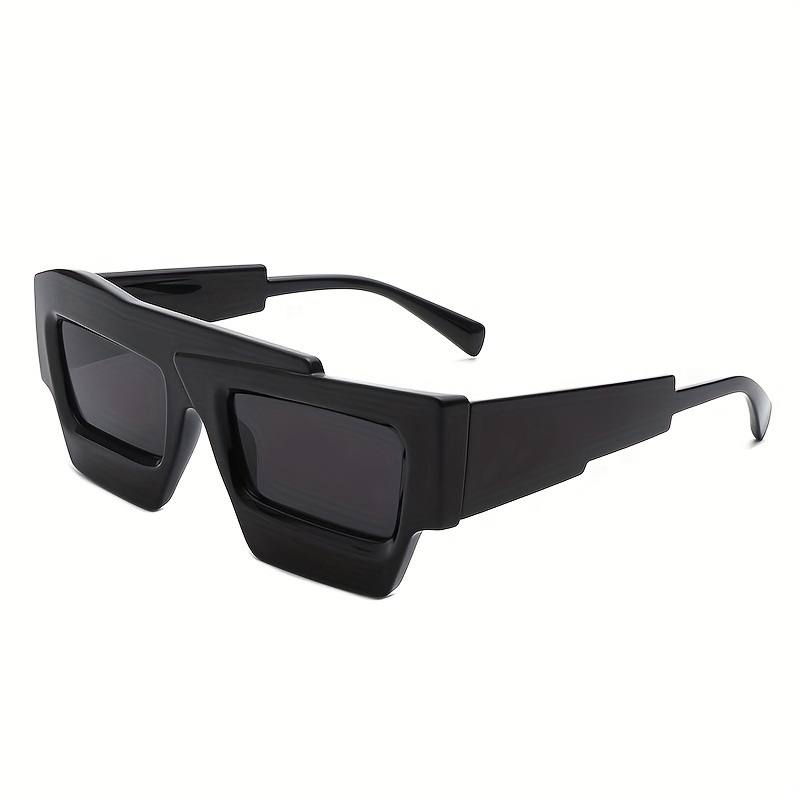 Y2K Irregular Frame Sunglasses Block Glasses UV400
