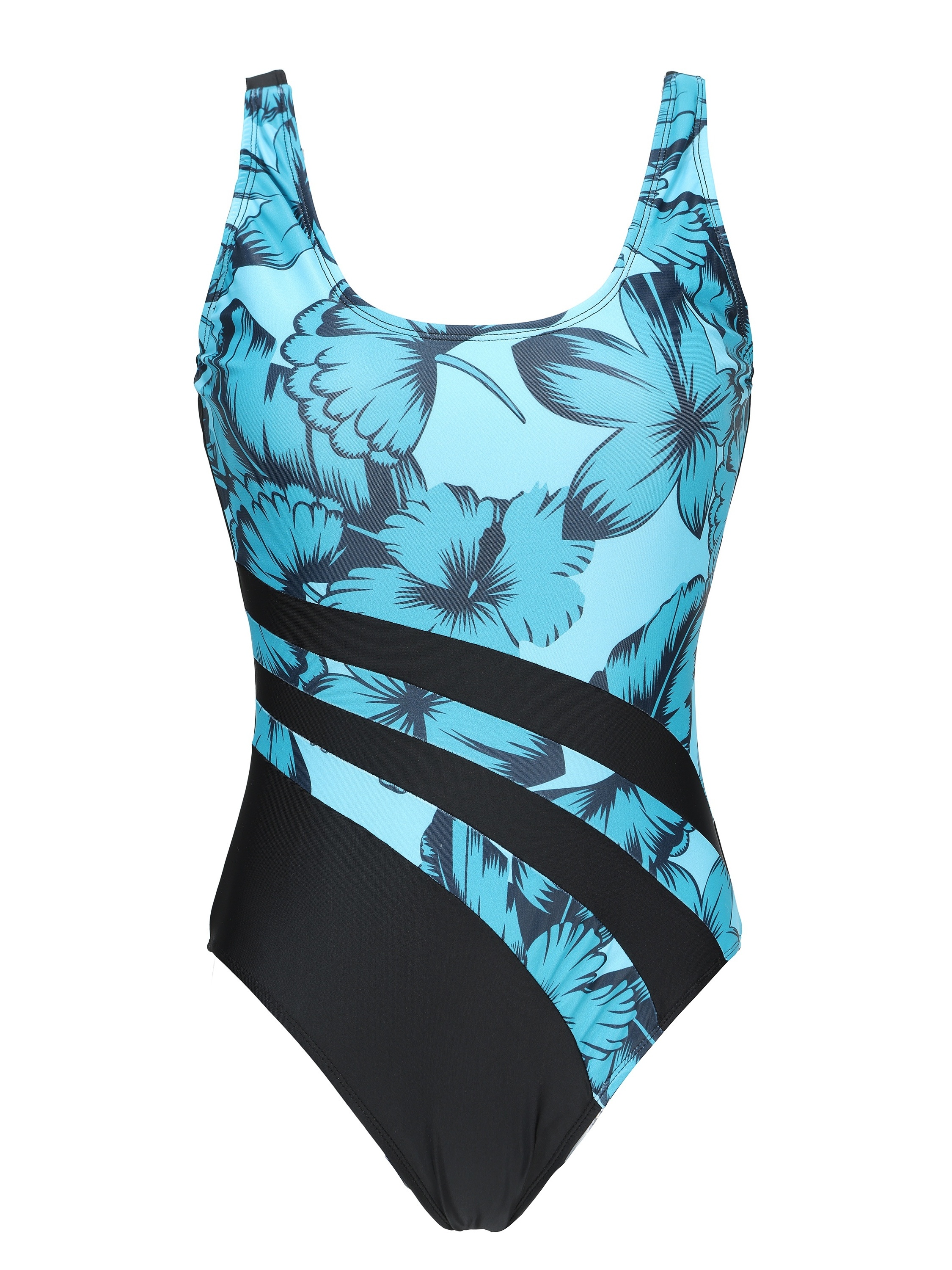 Women's Ruffle Strap Tie Wrap One Piece Swimsuit - Shade & Shore Small,  Teal