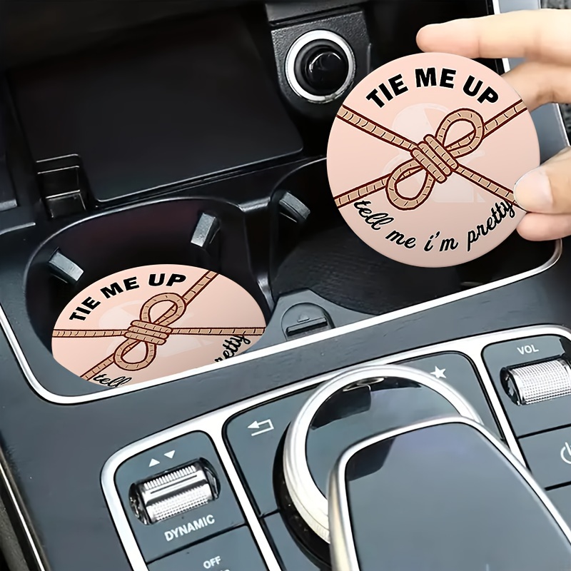 Cup Coasters For Car Bling Absorbent Car Coaster Bling Cup Holder Insert  Car Coasters Rhinestone Drink Mat Non-Slip Cup Holder - AliExpress