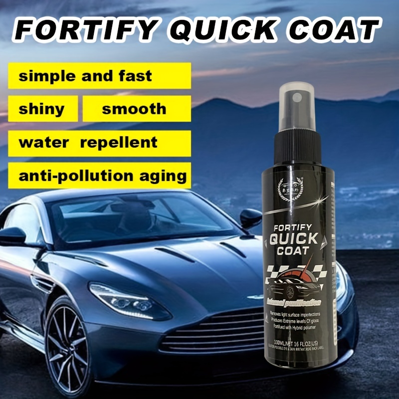 Car Inside And Outside Car Wax, Universal Fast Car Nano Ceramic Crystal  Coating Spray, 3-in-1 High Protection Fast Car Scratch Nano Repair Spray
