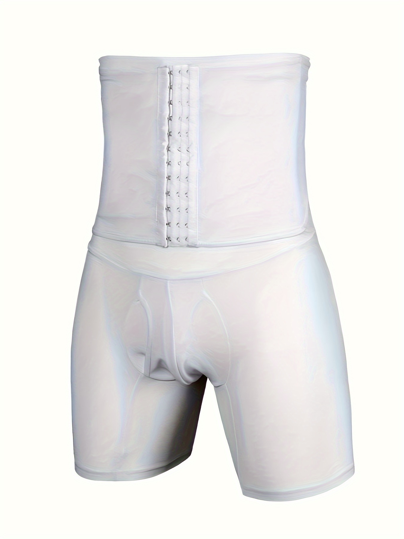 SCARBORO Men's High Waist Butt Lifter Tummy Control Slimming Body Shaper  Adjustable Shapewear