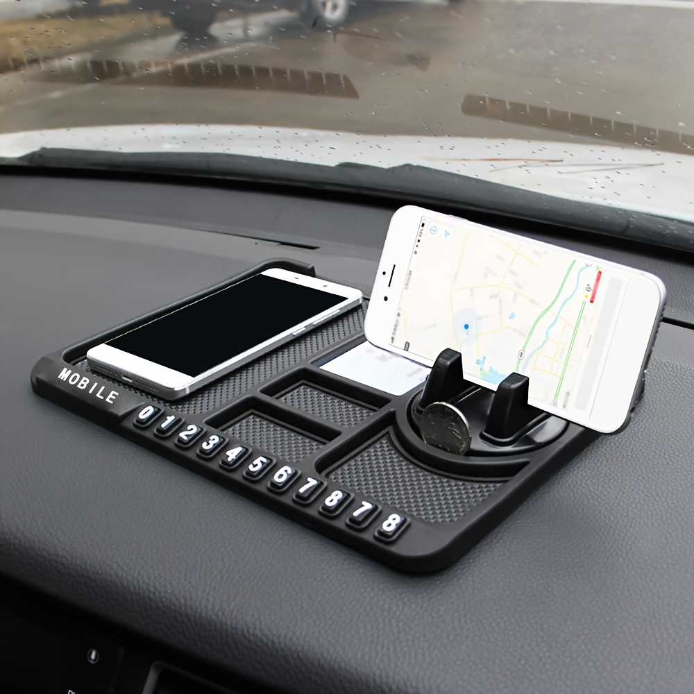 Multi functional Car Anti slip Mat Auto Phone Holder Non - Temu