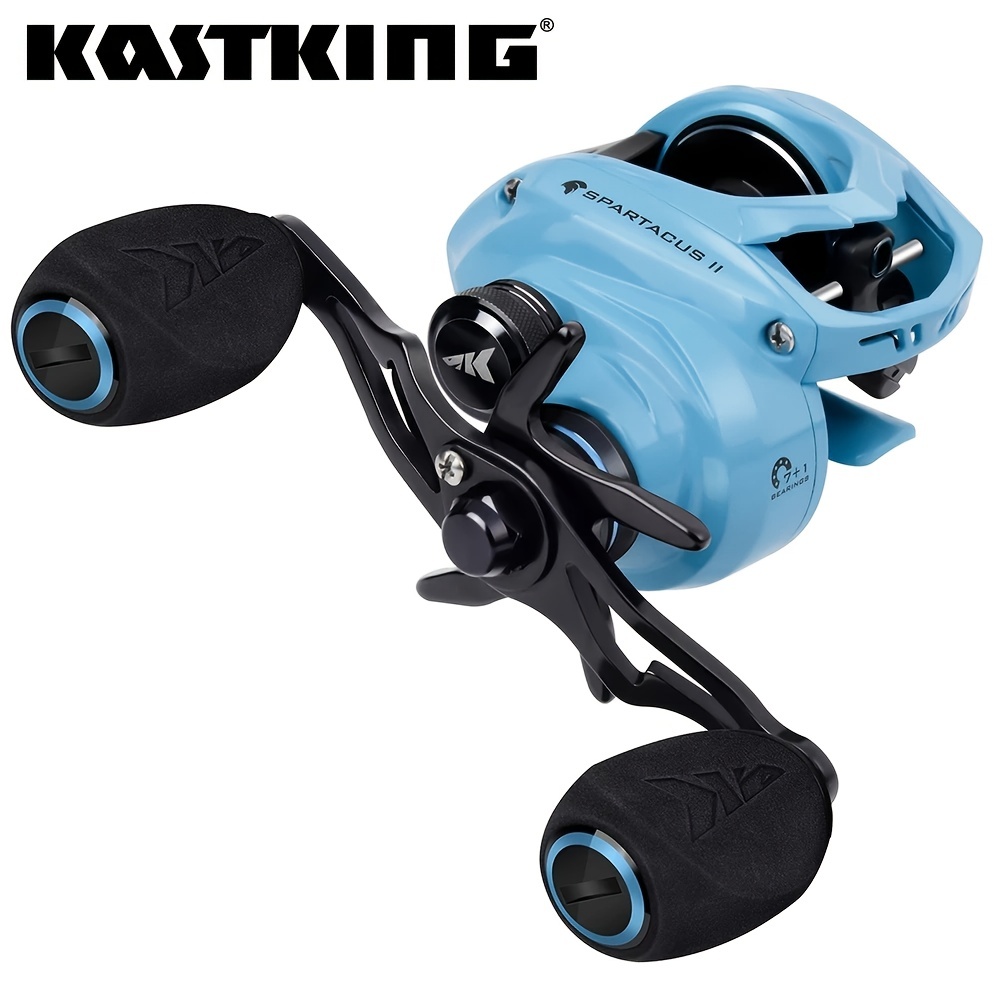 KastKing Sharky III Spinning Reel - Water Resistant, 18KG Max Drag Power,  Ideal for Bass and Pike Fishing