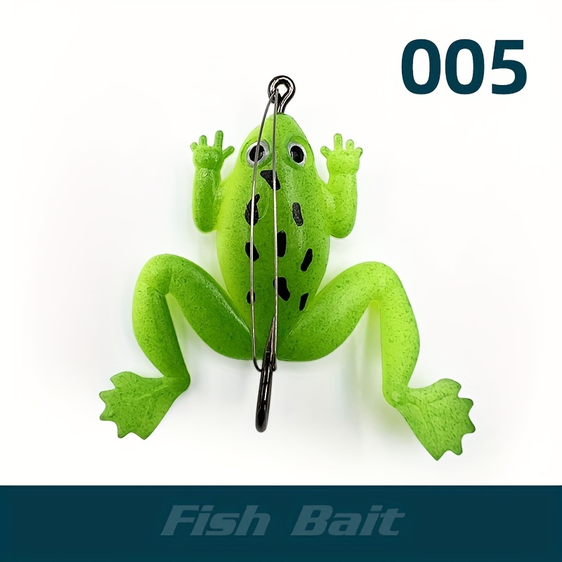 Artificial Soft Lure Bionic Soft Frog Silicone Bait Outdoor - Temu