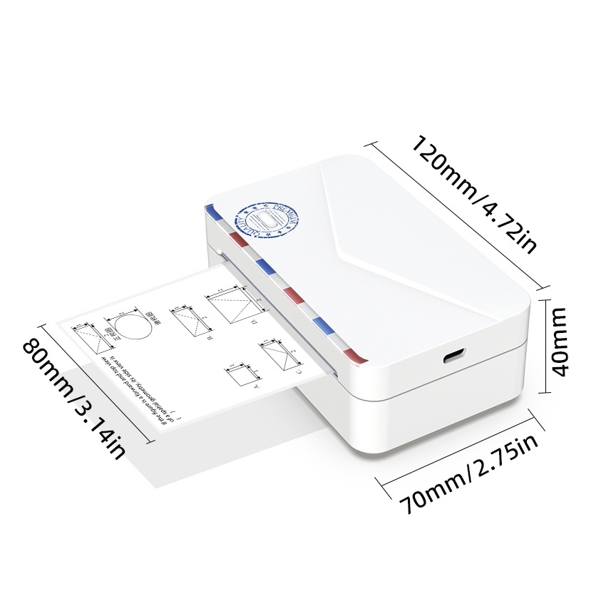 Stampante termica portatile Note di assistenza all'apprendimento per