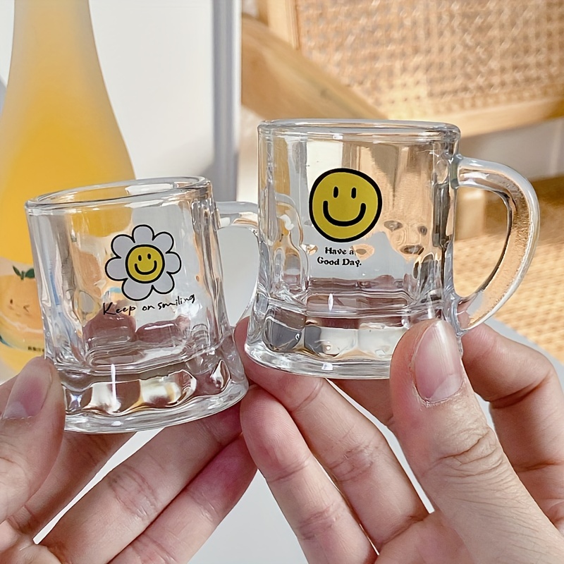 Beer Glass Design Shot Glasses Mini Glass Cups Set Cute - Temu