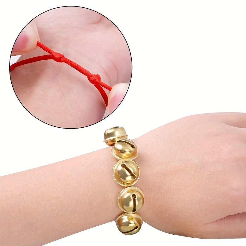 Christmas Bell Bracelet Jingle Bell Adjustable Holiday Fun Gift
