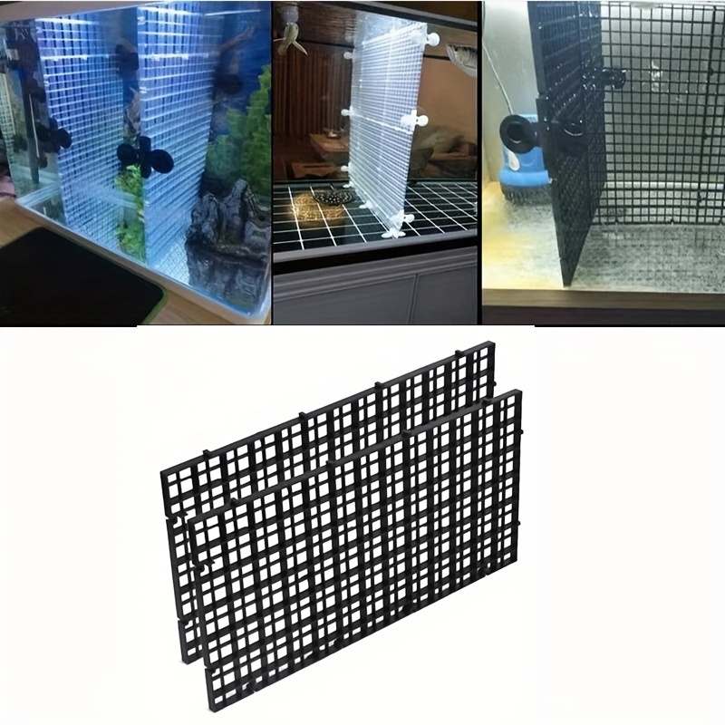 4 Plateaux diviseurs pour Aquarium - isoler la Grille séparateur de la cuve  du Poisson Filtre Fond