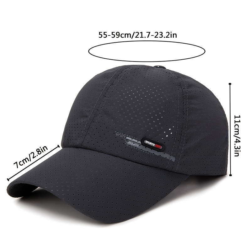 Hot Item] Outdoor Men′s Fishing Cap, Summer Quick-Drying Cap, Breathable Baseball  Cap