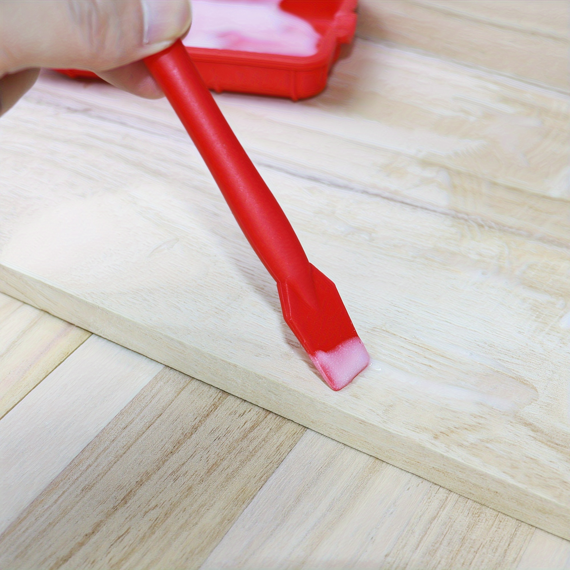 Glue Brush Solid Wood Woodworking Supplies Glue Brush Set - Temu