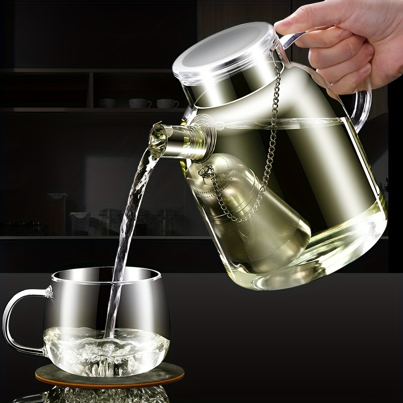 PASSOIRE A THE,A-1000ml--Infuseur à thé en verre borosilicate
