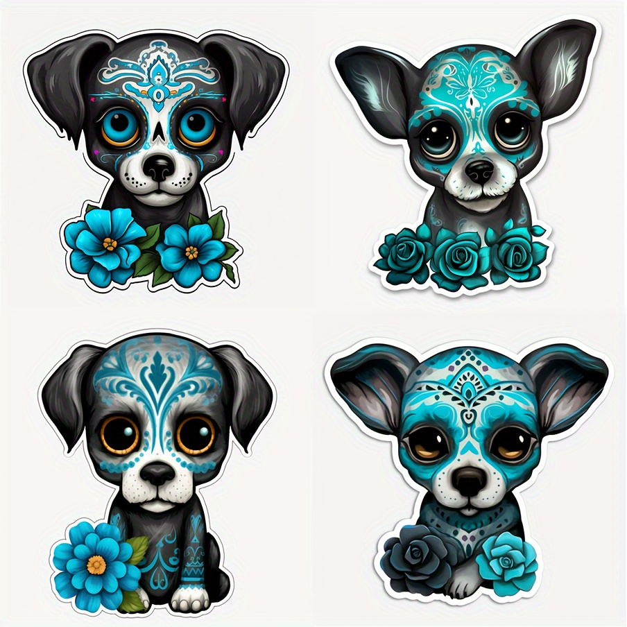 Dog Stickers Cool Dog Waterproof Stickers Vinyl Stickers - Temu