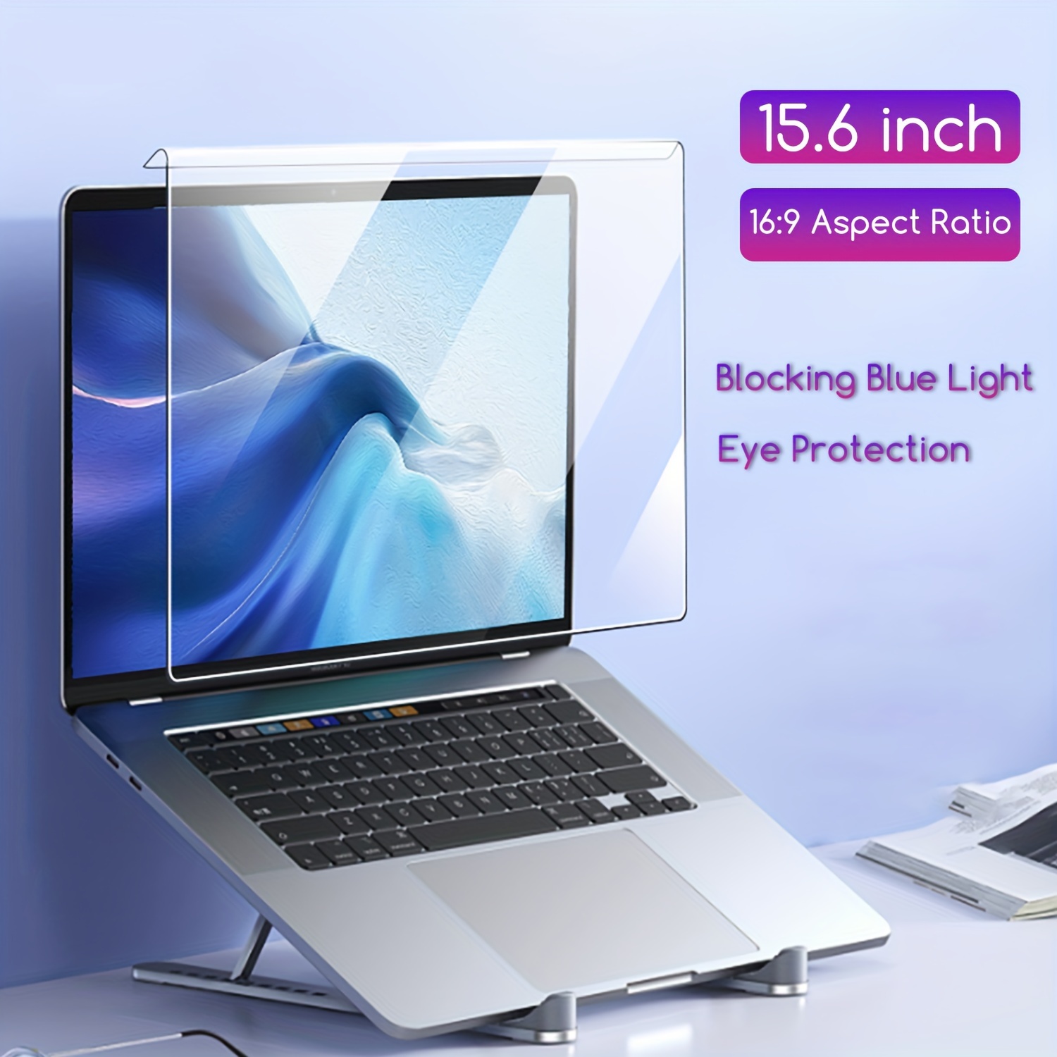  DIAGONAL) Protector de pantalla de luz azul de 20 pulgadas para  fatiga ocular, anti luz azul, anti UV, resistente a los arañazos, filtro de  monitor de pantalla ancha de PC tipo