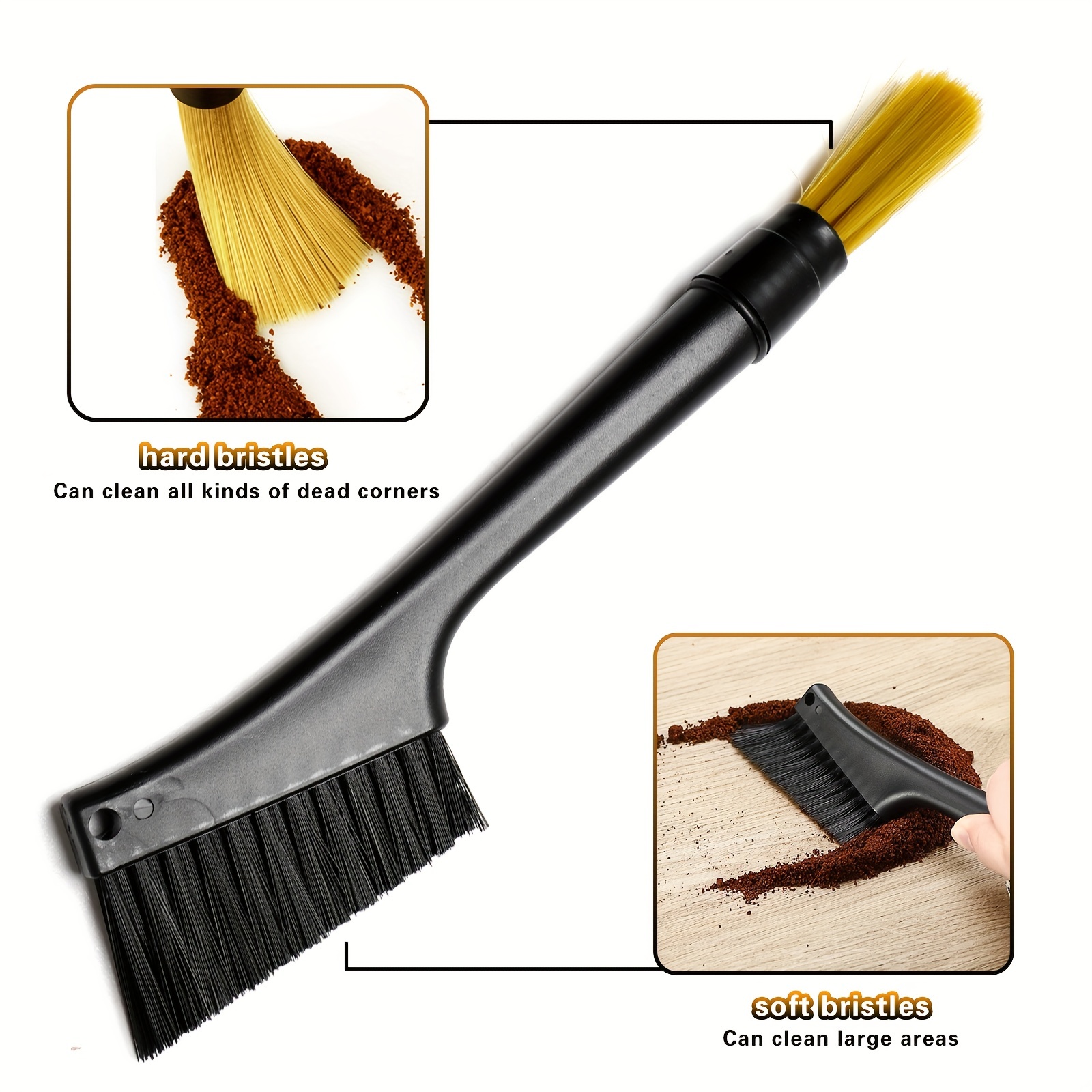 Double-Ended Nylon Cleaning Brushes