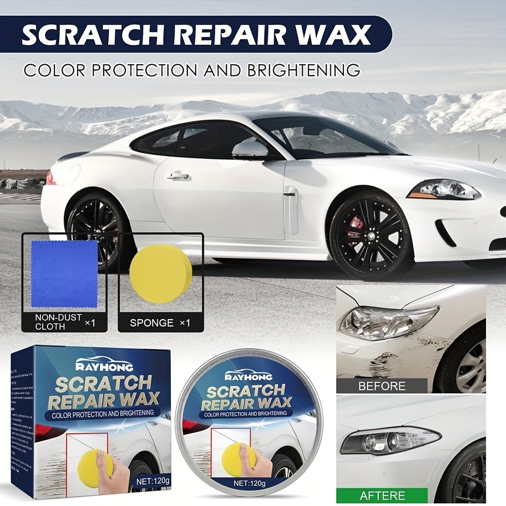 Car Scratch Repair Cloth Cleaning Tools Car Nanosparkle - Temu