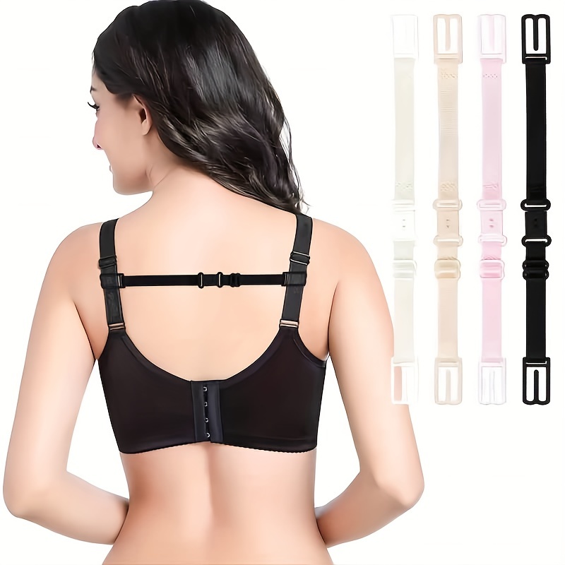 Women Shoulder Bra Straps Clips / Adjustable Elastic Non-slip Bra
