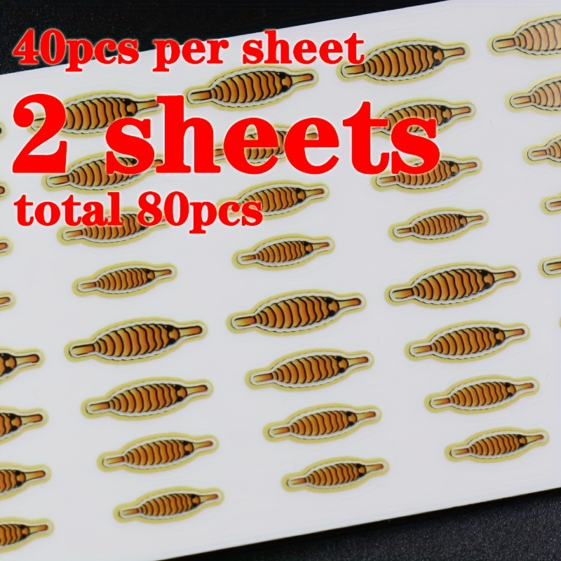 Image of 80pcs Of Lifelike Shrimp Backs In 4 Different Colors For Fly Tying Nymphs, Featuring Thin Skin Backs For Body Wrapping, Ideal For Fly Tying Supplies