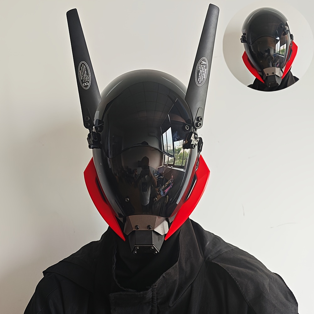 Cyber Punk Mask Helmet Cosplay For Motorcycle Men And Women, Cool