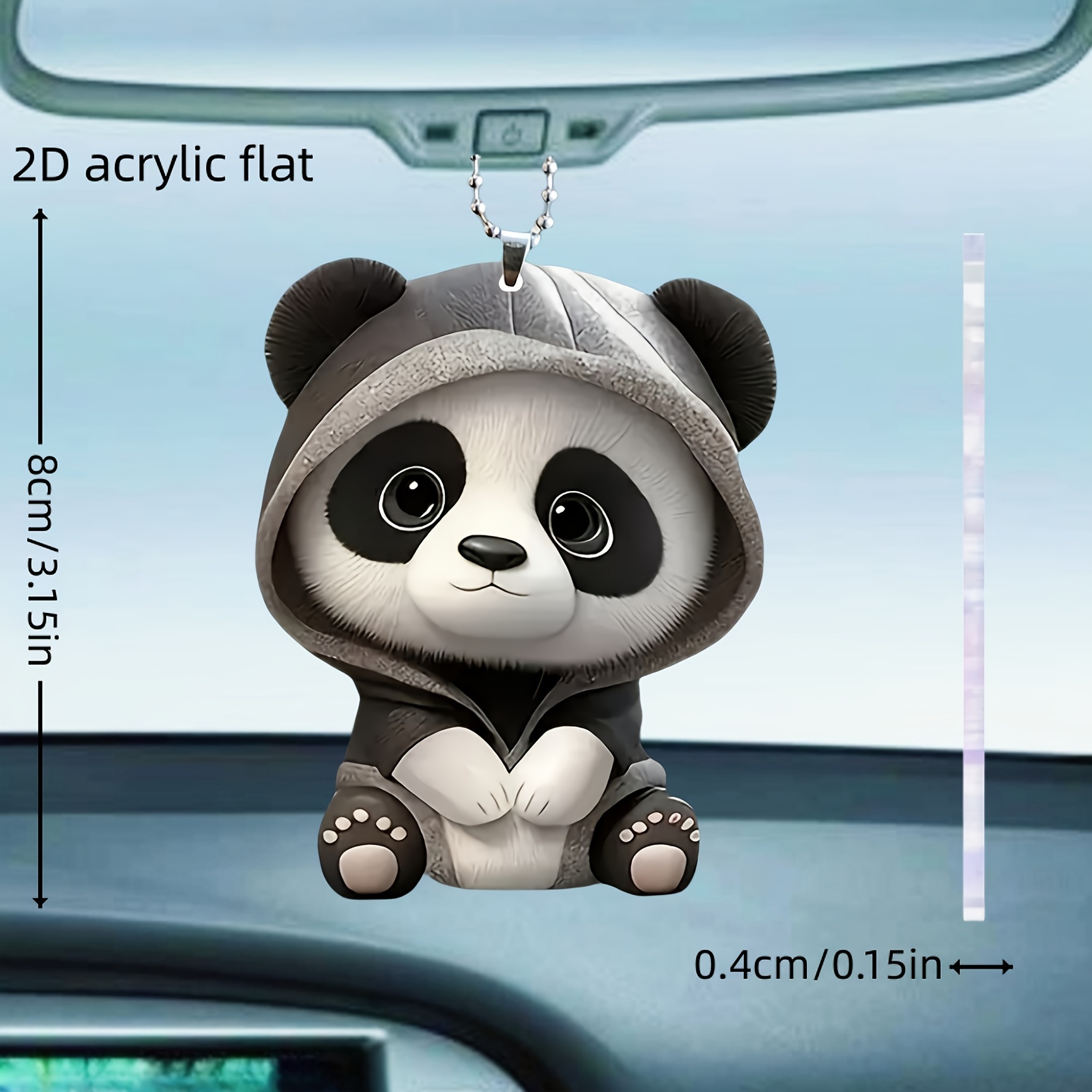 Niedliche Panda Auto Mittel konsole Rückspiegel Dekoration