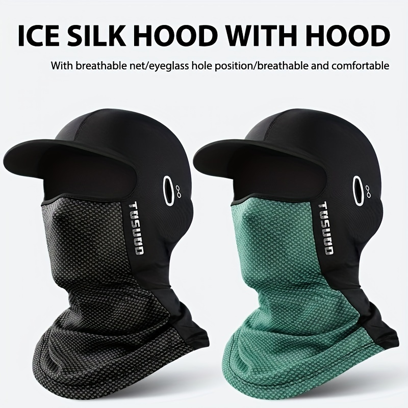 Fishing Riding Breathable Ice Silk Summer UV Protection Full Face