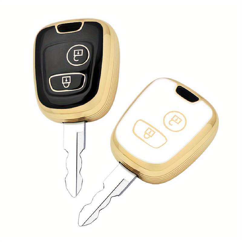 Tpu Car Key Case Cover For Peugeot 106 107 206 207 306 307 - Temu