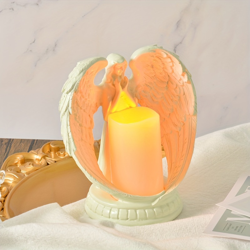 Romantique mignon petit ange bougie parfumée décoration de maison