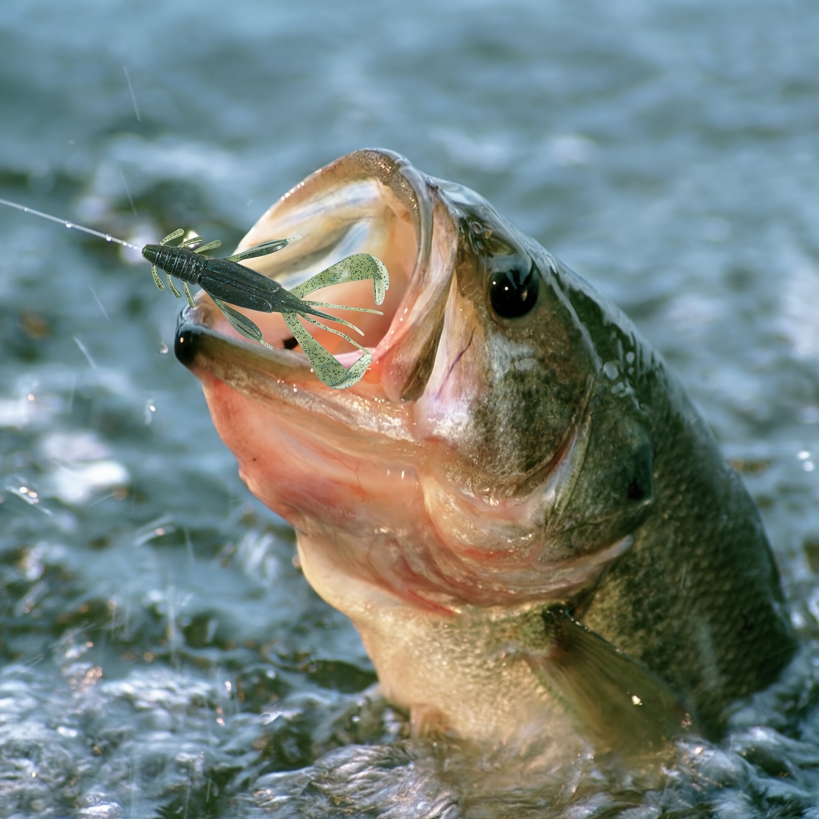 Soft Plastic Worm Fishing Lures Set Crawfish Lures - Temu