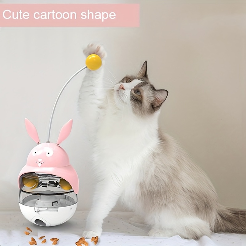 1pcs Carrot Shaped Interactive Cat Food Feeders Pet Toys, Tumbler Toy Pet  Food Dispenser Pet Cat Teasing Toys