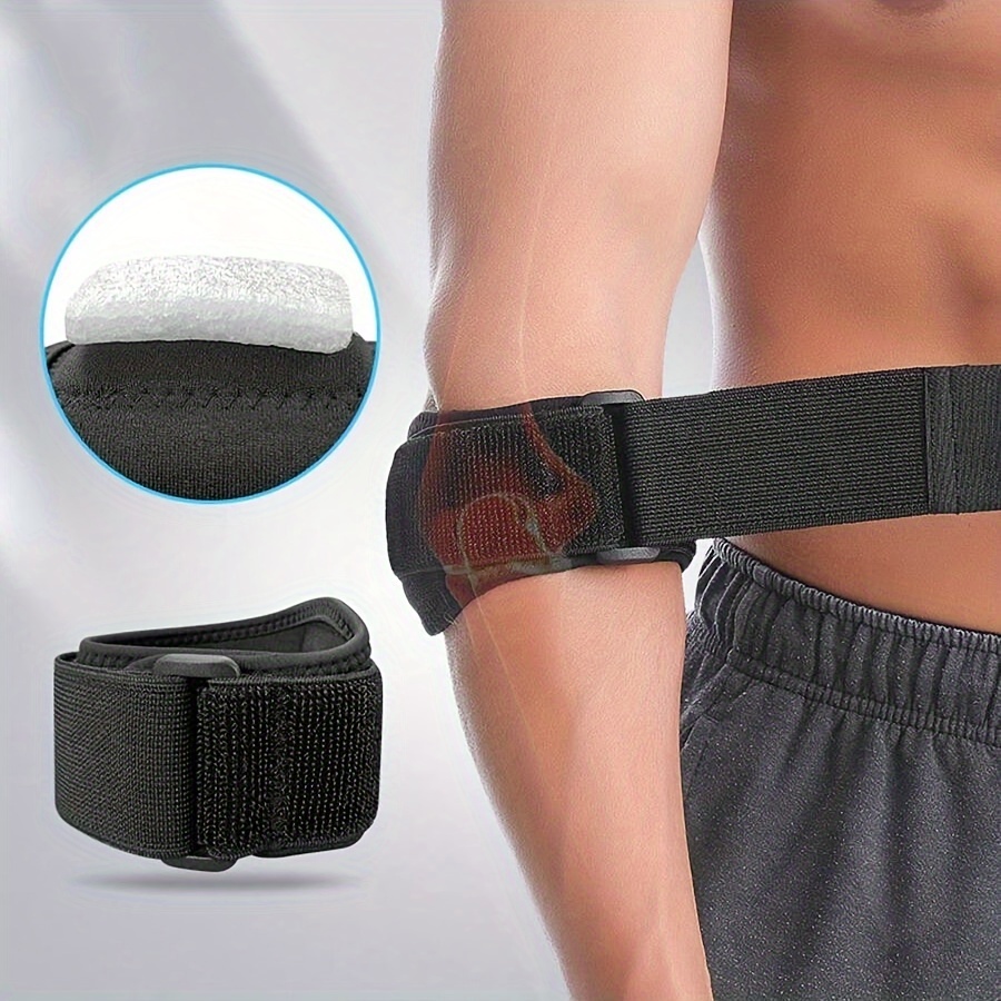 Boer Elbow Brace Tennis Elbow Strap for Joint Arthritis Pain Relief  Tendonitis Sports Injury Recovery for Women Men Black