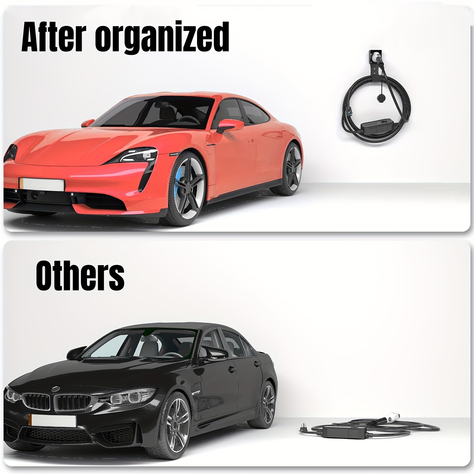 Auto-Ladekabel Organizer für Tesla Model 3 Y Zubehör Wandmontage