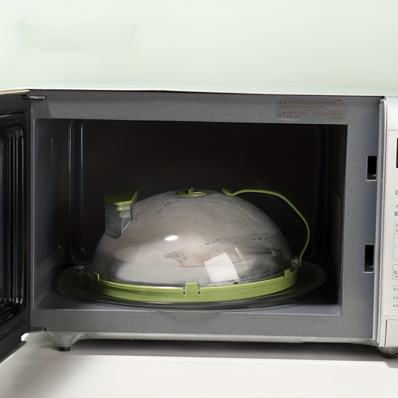 Unique Microwave Food Splash Cover With Water Injection Diversion