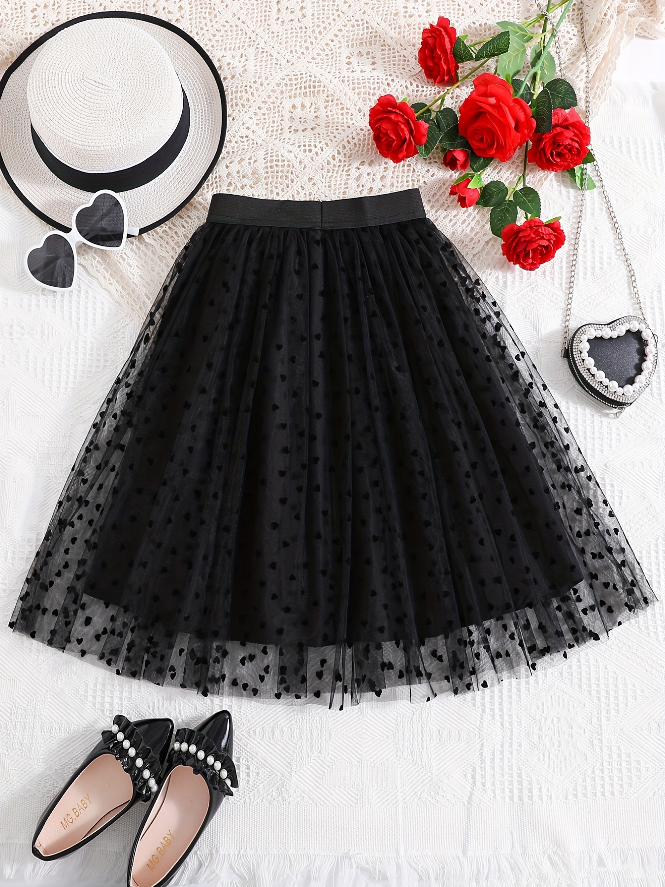 High waisted hotsell black tutu skirt