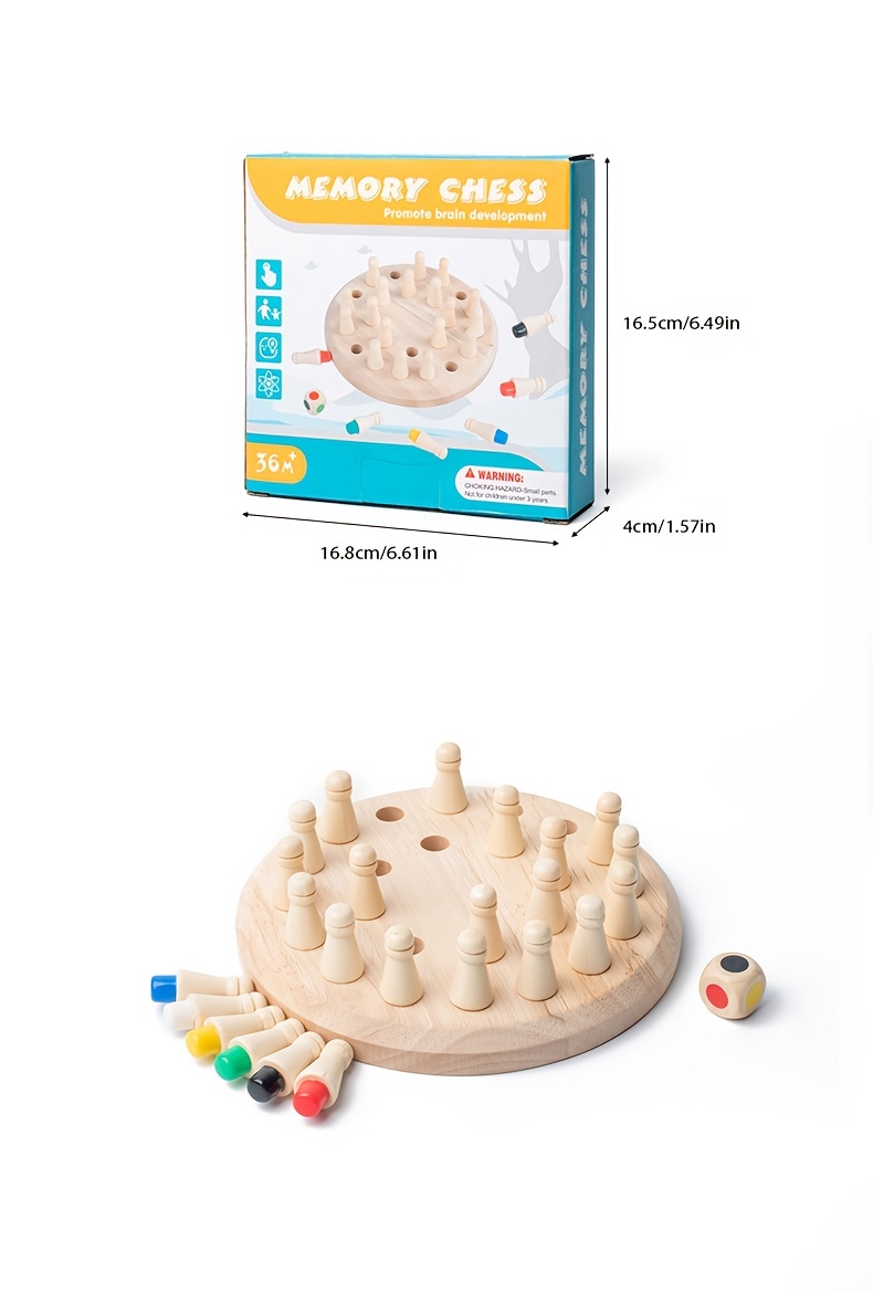 brain memory chess toy for brain memory training and concentration training parent   game chess details 9