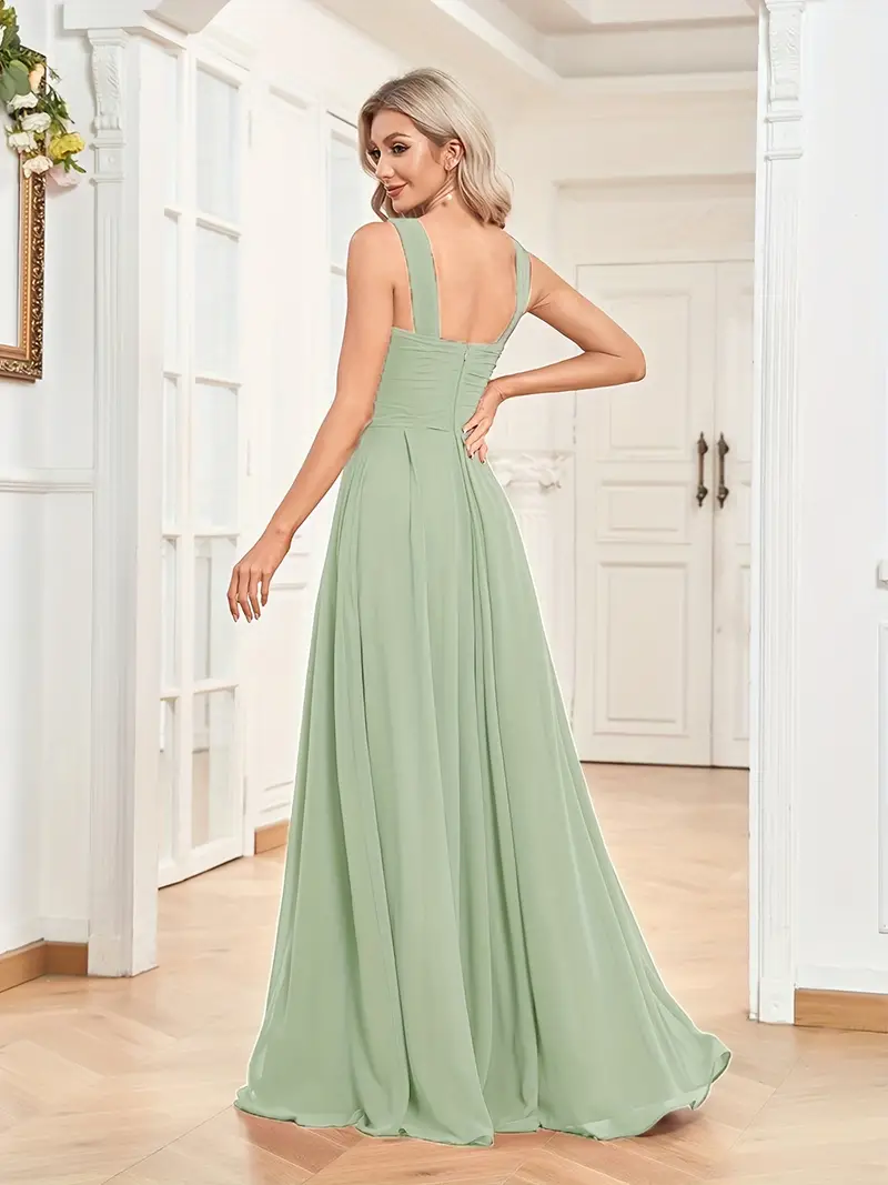 light green bridesmaid dresses