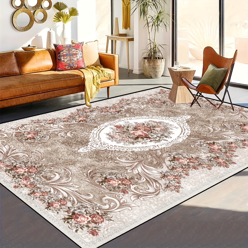 ビンテージ ペルシャ絨毯 ガーデン柄 庭園 ラグ ビンテージ ペルシャ絨毯 ガーデン柄 庭園 ラグ スパイラル