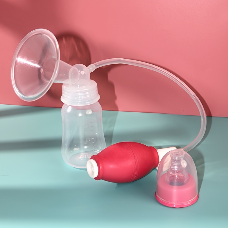 Manual Breast Pump, Adjustable Suction Silicone Hand Pump