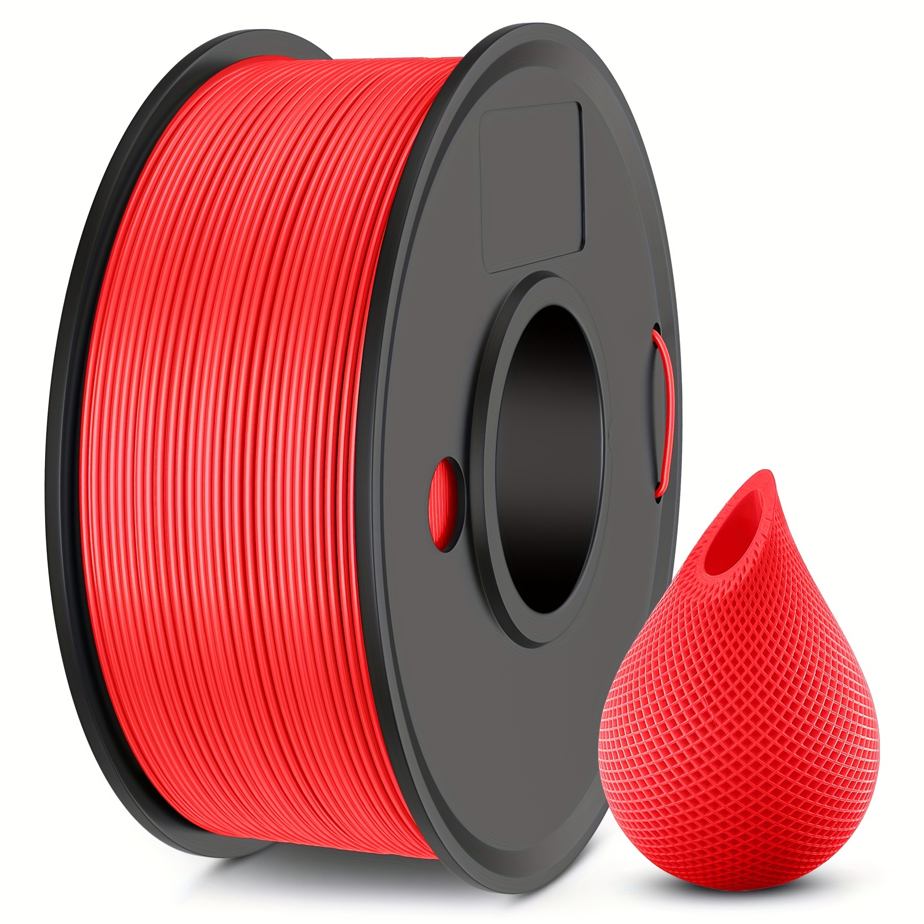 Filamento de seda brillante PLA para impresora 3D, carrete de impresión de  1,75mm, precisión Dimensional de seda metálica +/-0,02mm, 1kg (2,2 libras)
