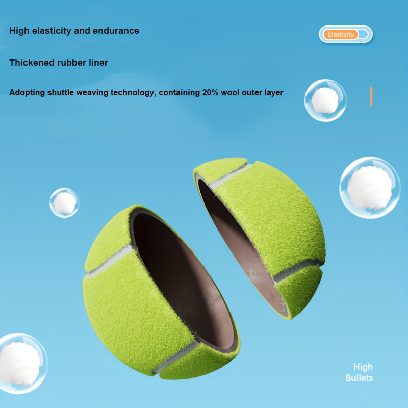 1pc Tennis Ball With String, Elastic Rope For Single Player Tennis